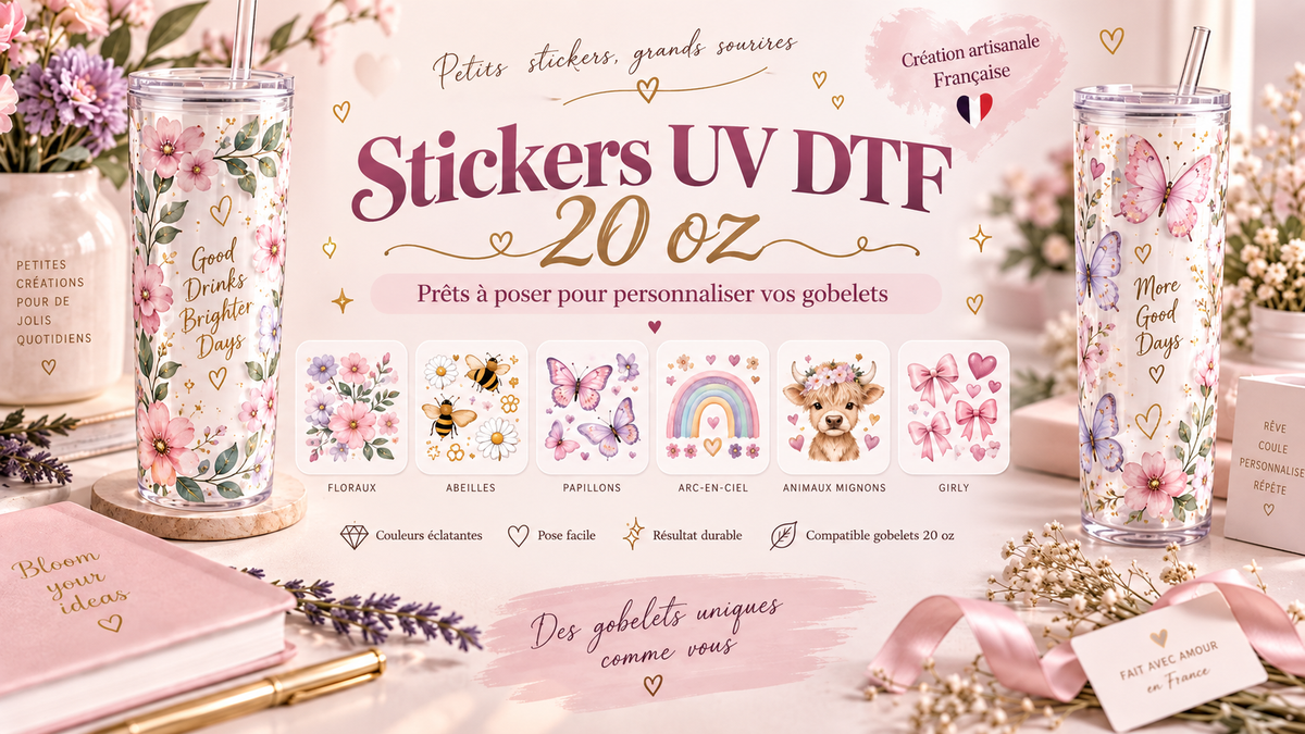 Stickers UVDTF 20 oz