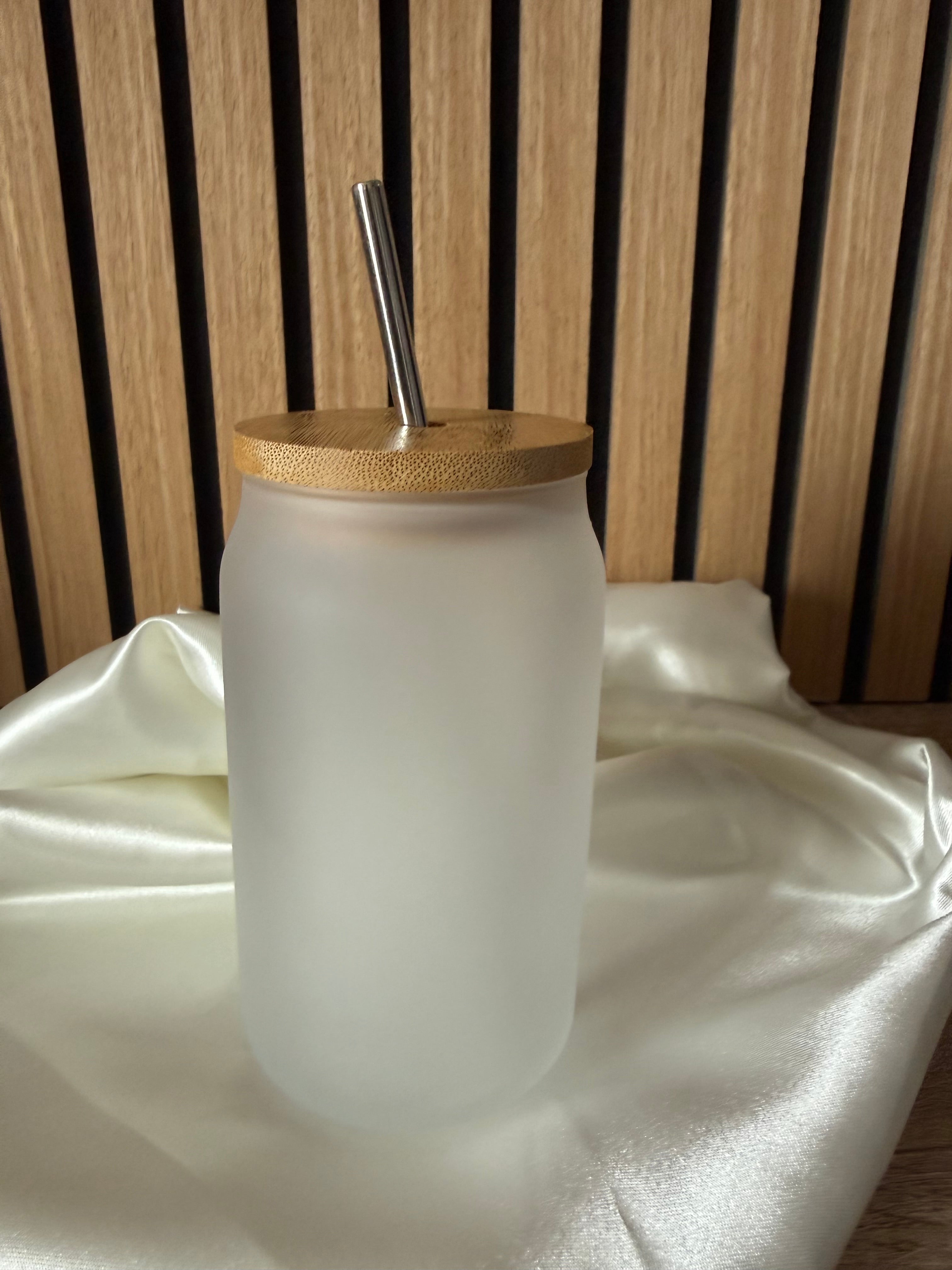 Canette verre givré