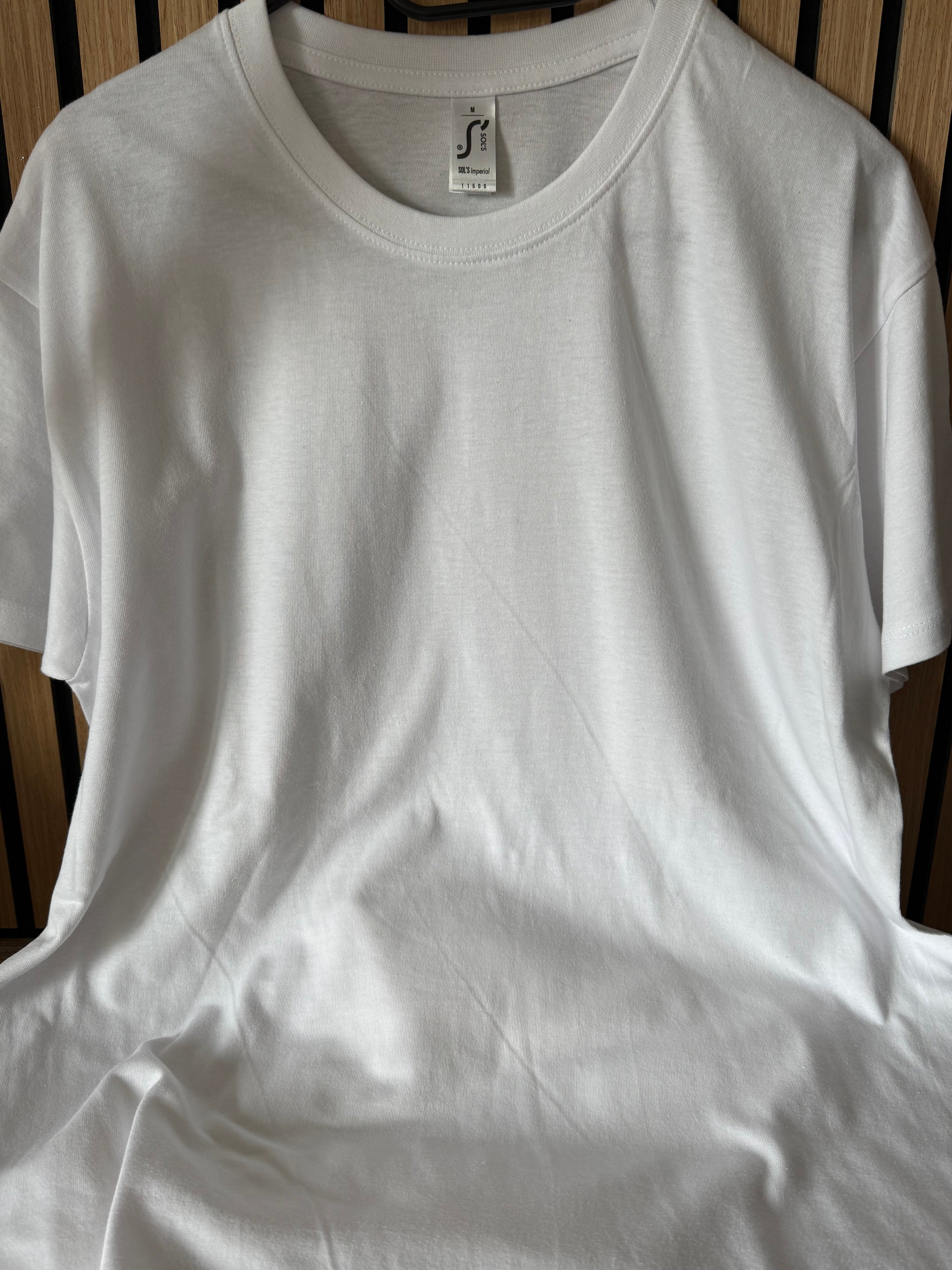 T-shirt coupe mixte - flocage personnalisé