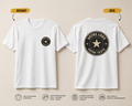 T-shirt personnalisé entreprise DTF - Logo avant & dos