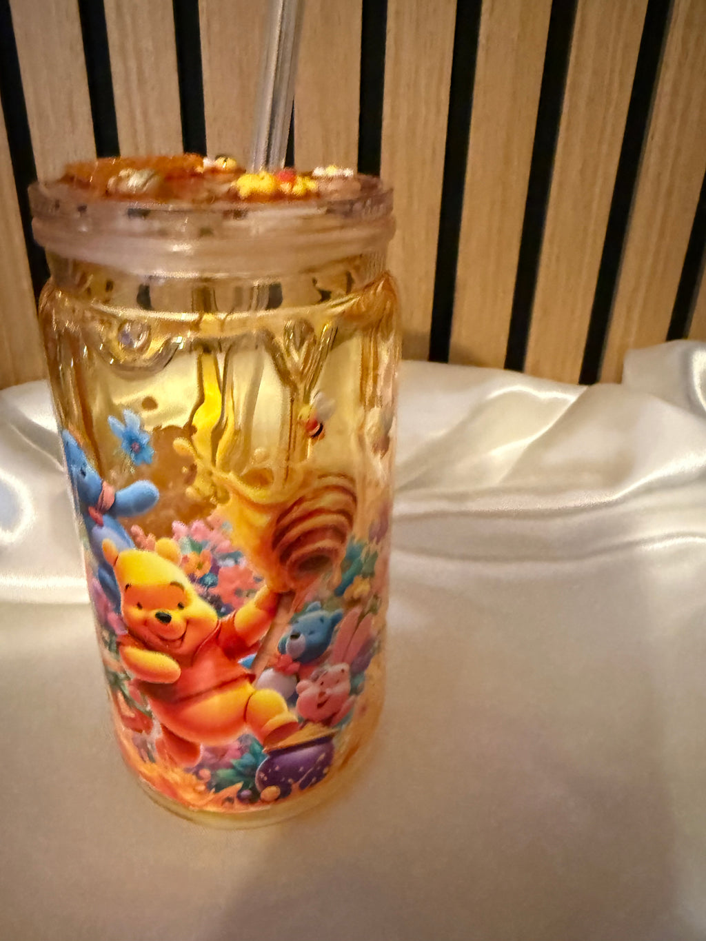 Gobelet 16oz effet miel