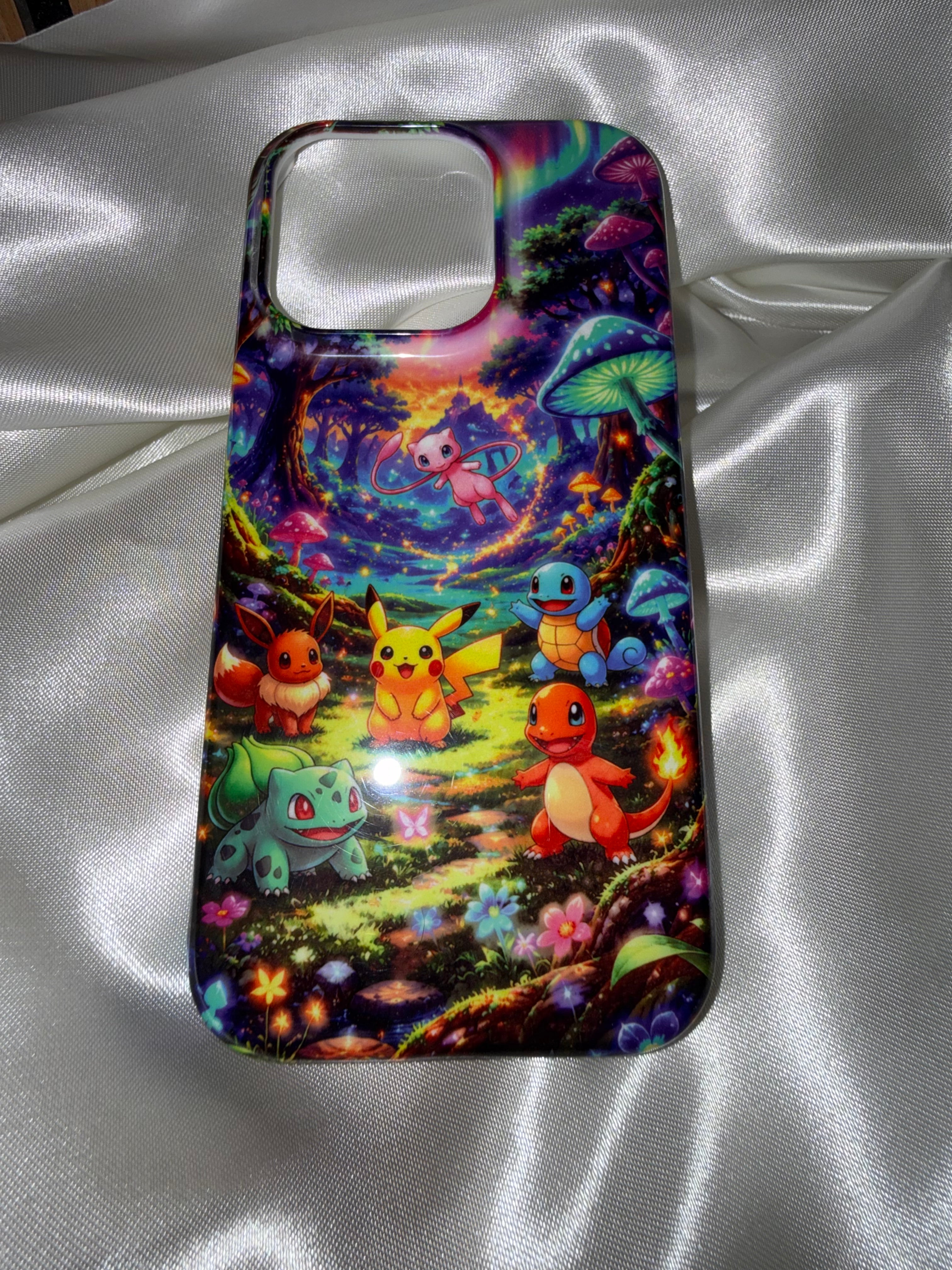 🌟✨ Coque iPhone 16 Pro – Créatures Magiques de la Forêt Enchantée ✨🌟